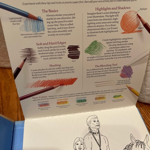 COPY - THE AMERICAN GIRLS Art Studio ~ KAYA 57242 with Pencils - Picture 6 of 8